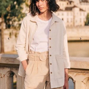 Sézane Will Jacket Ecru Kingdom size S